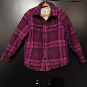 Girls size XS | Place brand | Pink Plaid Jacket/shacket
